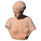 Preview: Buste d’Artemide en terre cuite d’Impruneta – sculpture antique
